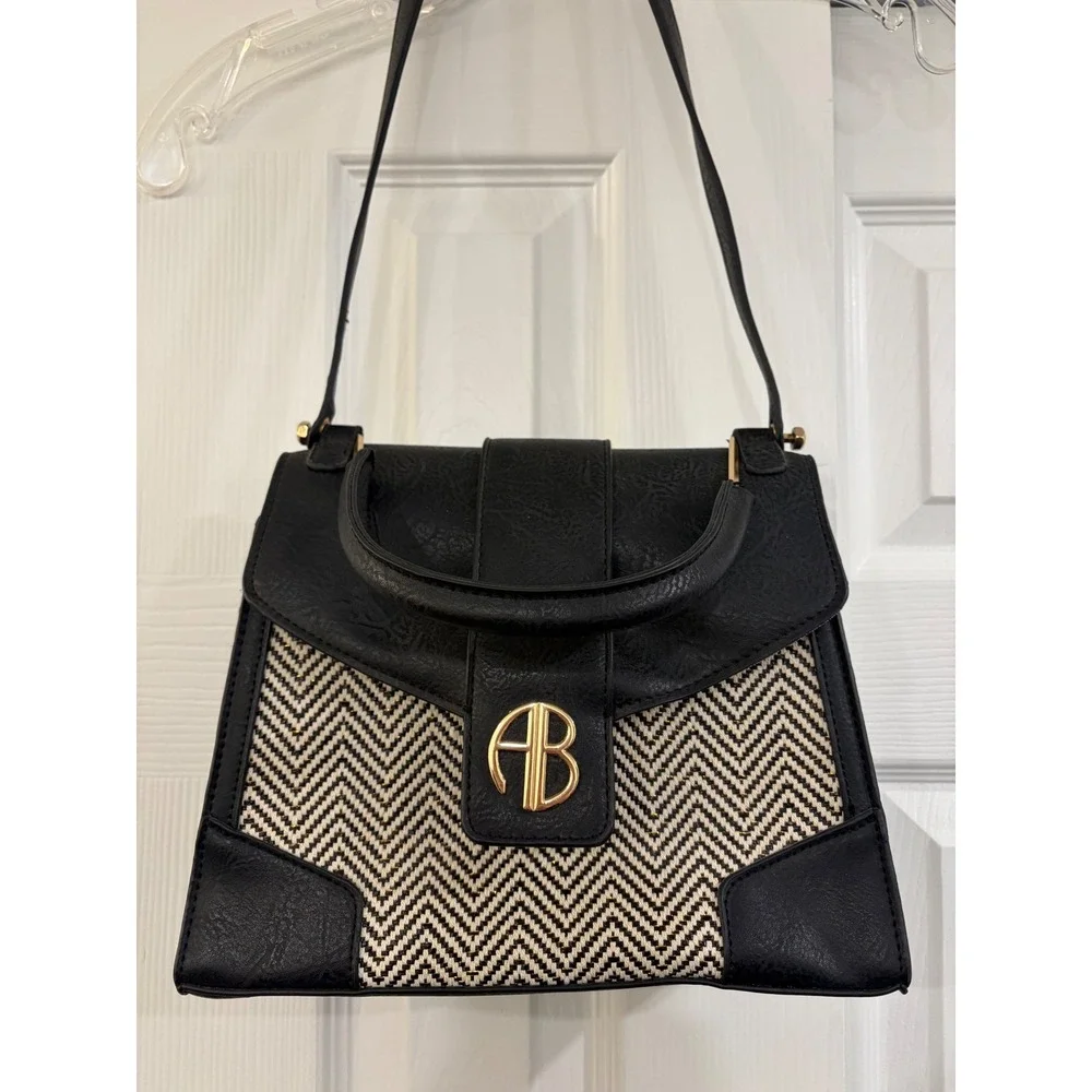 Alexis Bendel Women's‎ Vegan Leather Top Handle Satchel